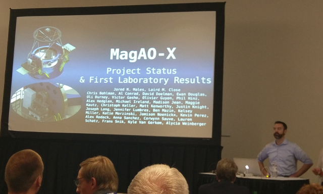MagAO-X @ SPIE Astronomical Telescopes + Instrumentation 2018
