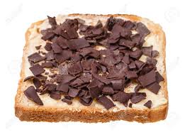 Dutch Sweet Toast With Butter And Chocoladevlokken (topping From ...