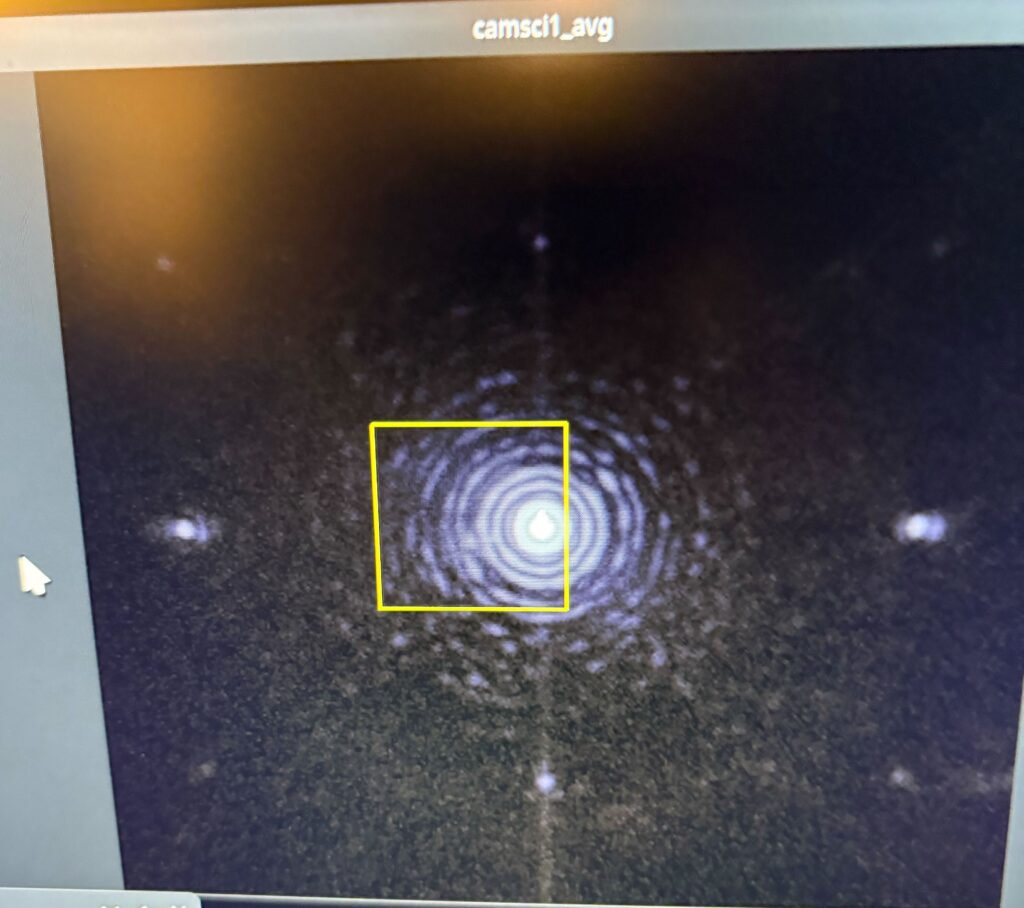 Laird's cell phone image once again our main source of documentation.