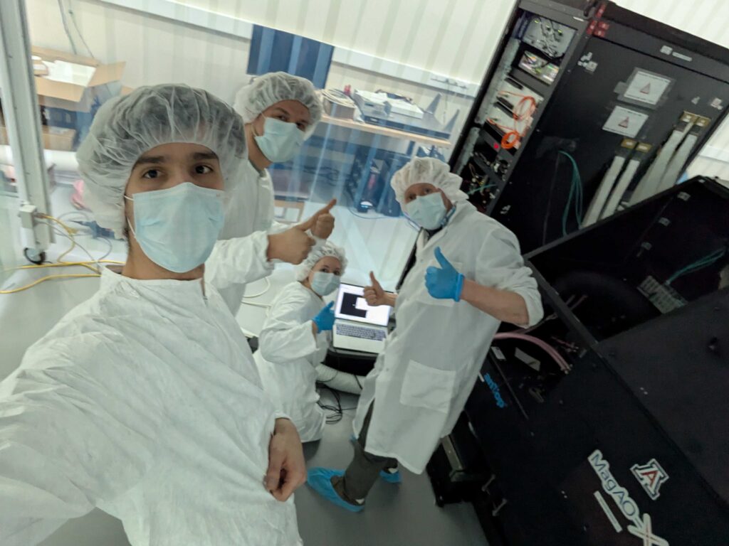 accelerometer box makes a great desk in a pinch